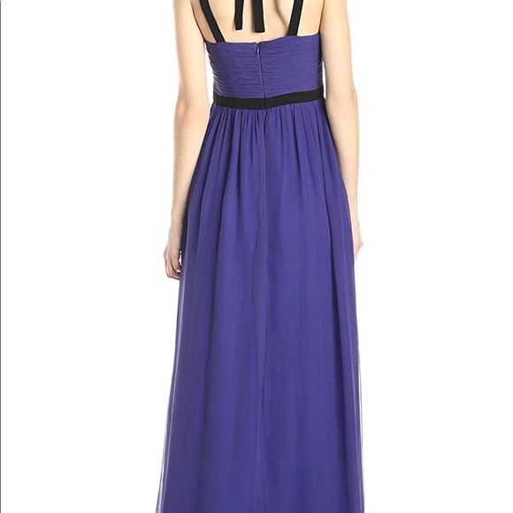 Jill Jill Stuart Women's Strappy Silk Chiffon Gown - Picture 2 of 9